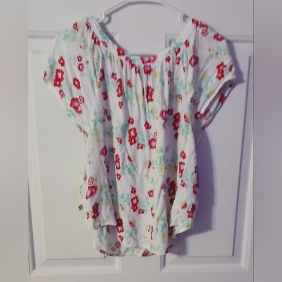 Hollister Womens Floral top/Sz M - Picture 2 of 3